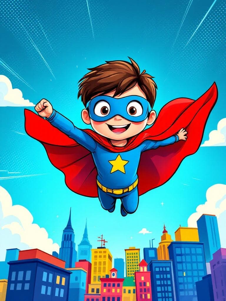 팝아트 스타일 예시